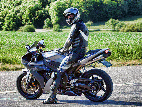 Anchorage motorcycle rider