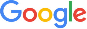 Image of Google's Logo with blue, red, yellow, and green